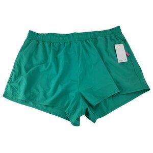 Ultra Flirt Sport Hottie Hot Shorts Women's Sz. 2X Green